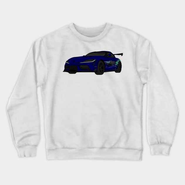 SUPRA NAVY Crewneck Sweatshirt by VENZ0LIC